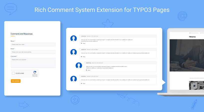 Extension Page Comment Banner